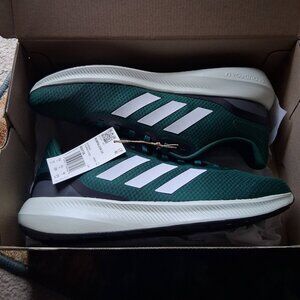 Adidas Men’s Run Falcon 3.0 Collegiate Green White Black IE0736 Size 10